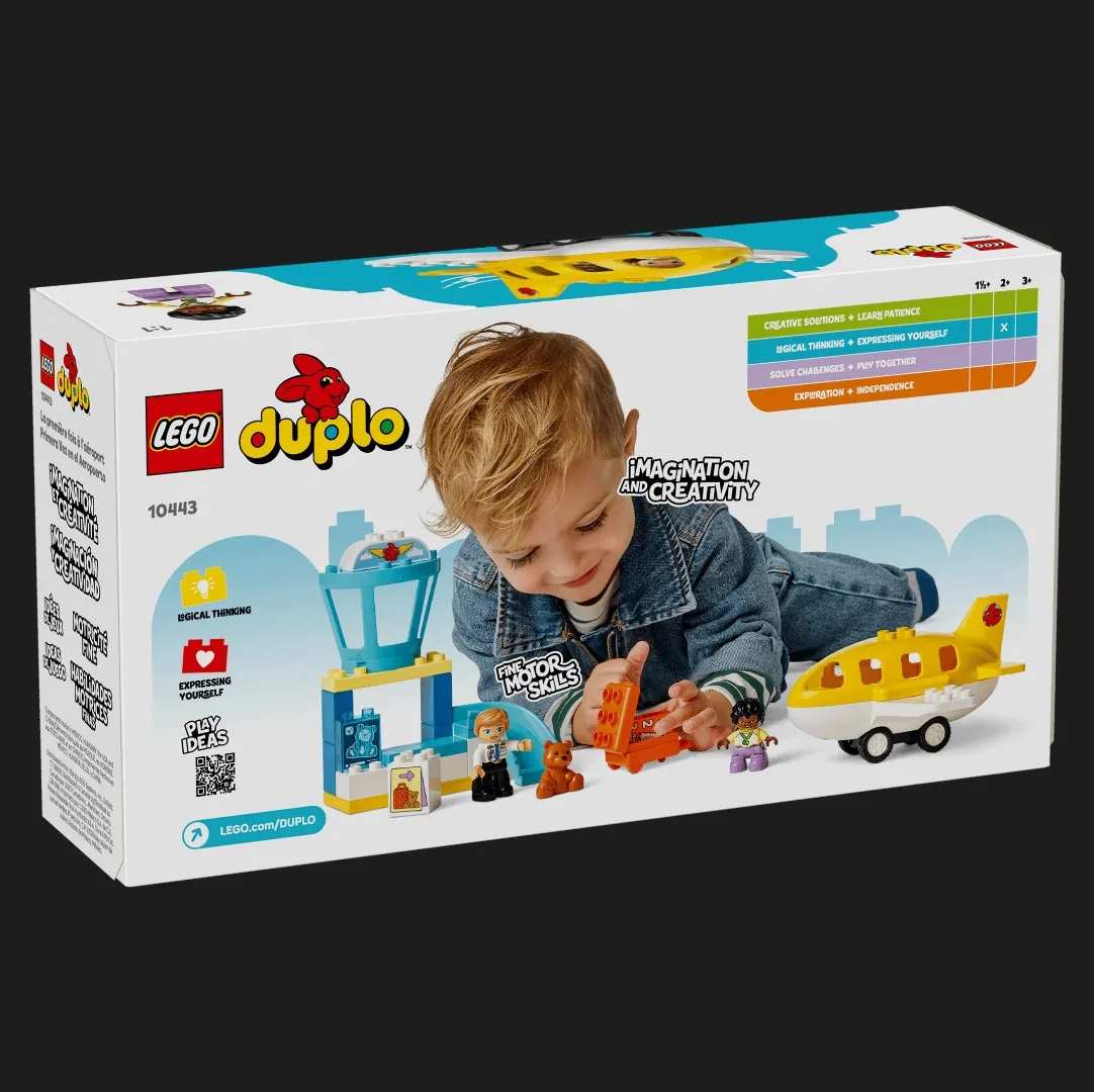 Конструктор LEGO DUPLO Уперше в аеропорту (10443)