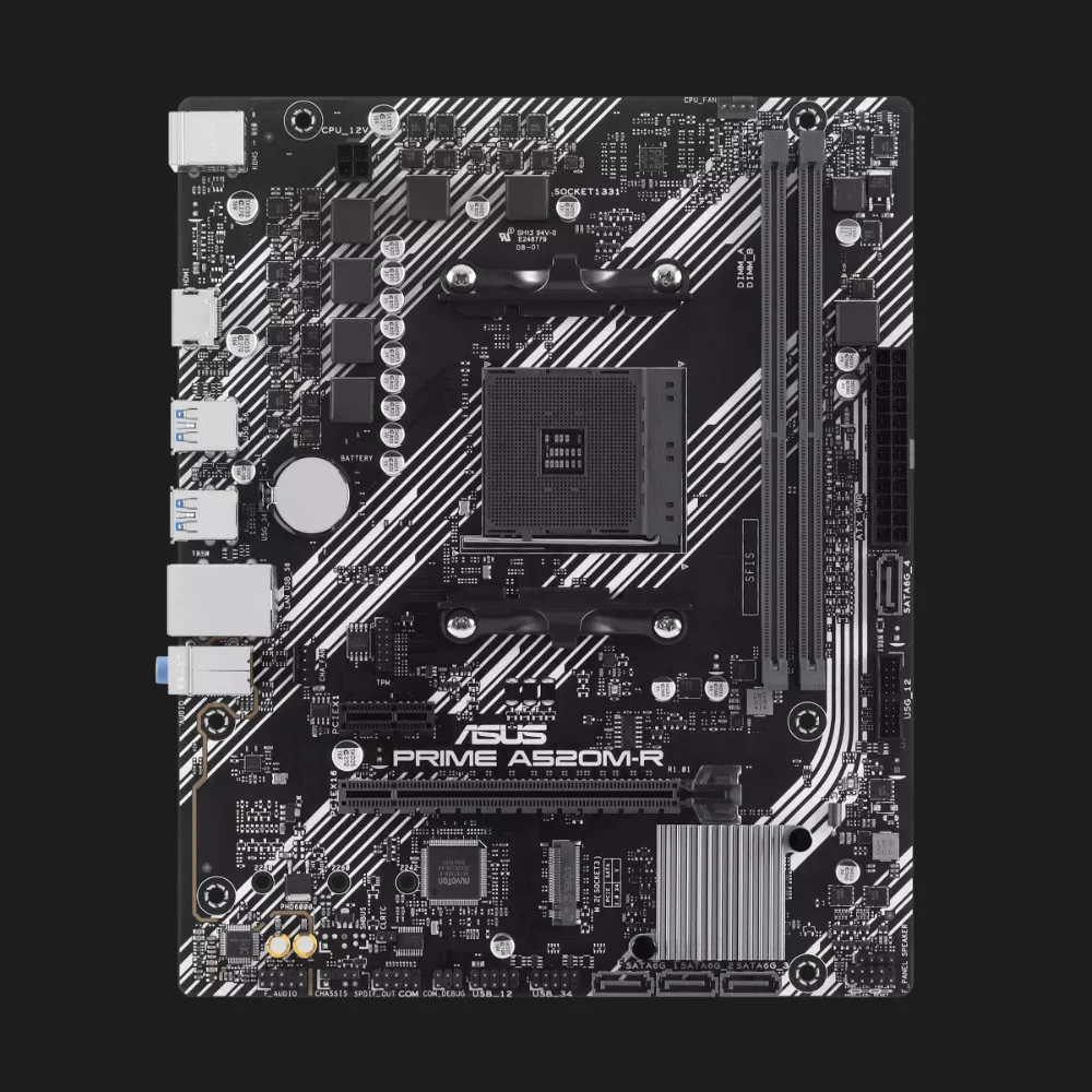 Материнська плата ASUS PRIME A520M-R (90MB1H60-M0EAY0)