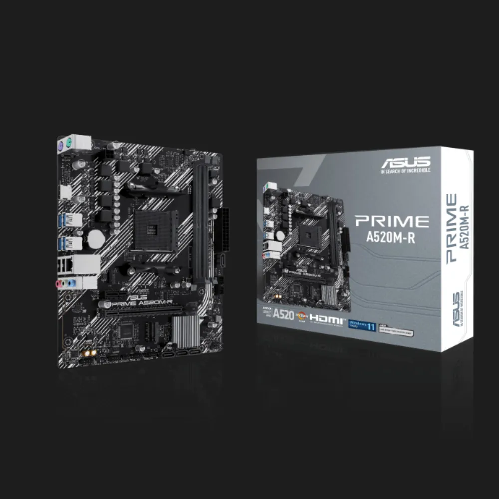 Материнська плата ASUS PRIME A520M-R (90MB1H60-M0EAY0)