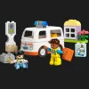 Конструктор LEGO DUPLO Швидка допомога та водій (10447)