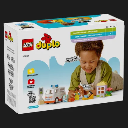 Конструктор LEGO DUPLO Швидка допомога та водій (10447)