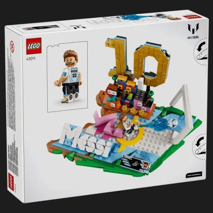 Конструктор LEGO Editions Ліонель Мессі найкращі моменти футбольних матчів (43011)