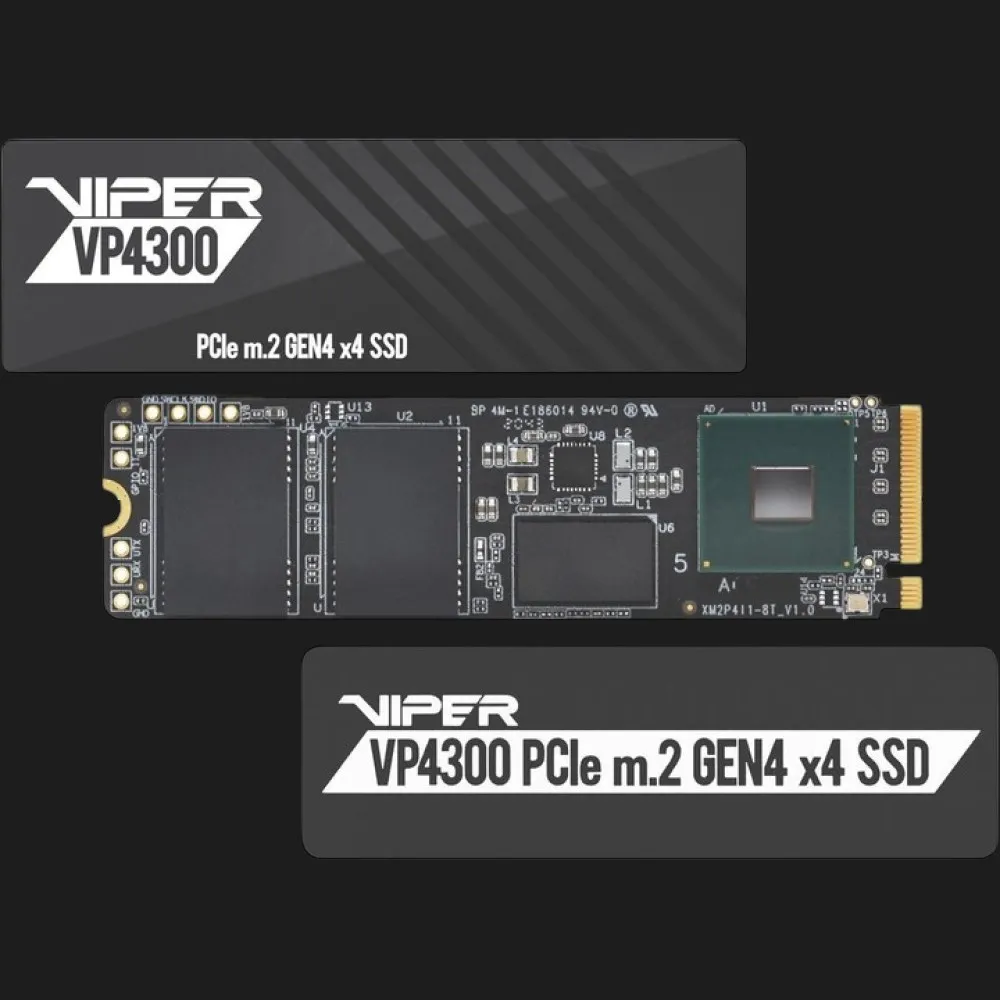 Накопичувач SSD Patriot VP4300 2TB NVMe PCIe 4.0 (VP4300-2TBM28H) — фото 2
