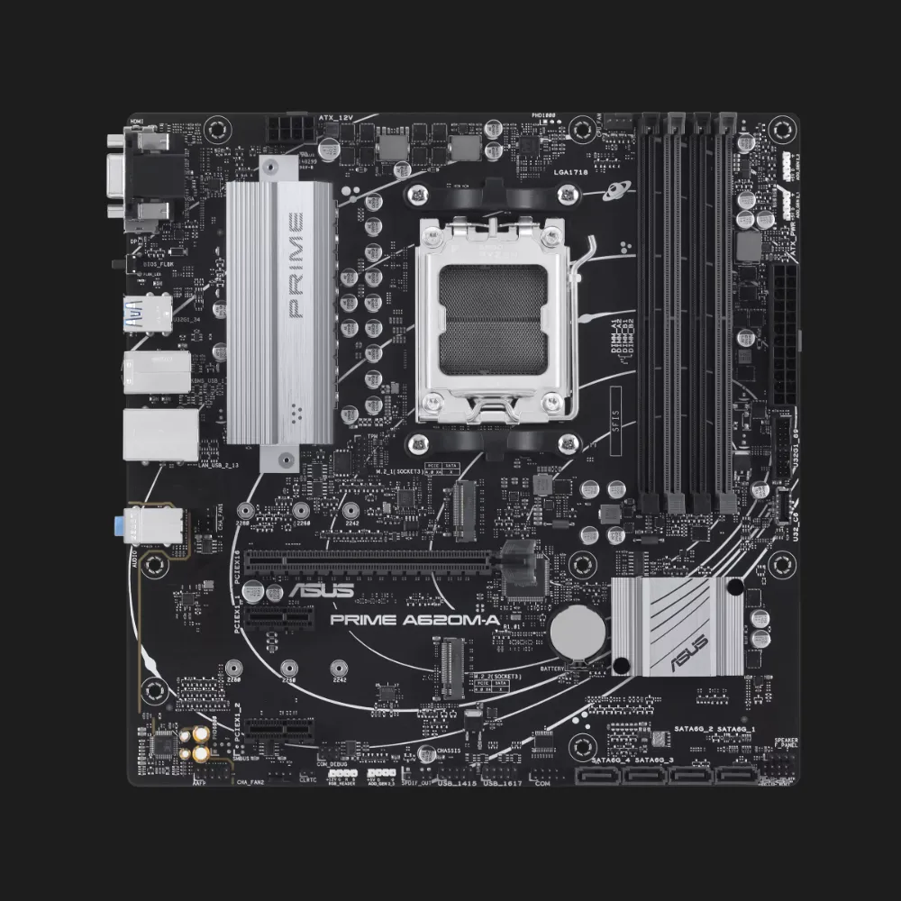 Материнська плата ASUS PRIME A620M-A-CSM (90MB1F10-M0EAYC)
