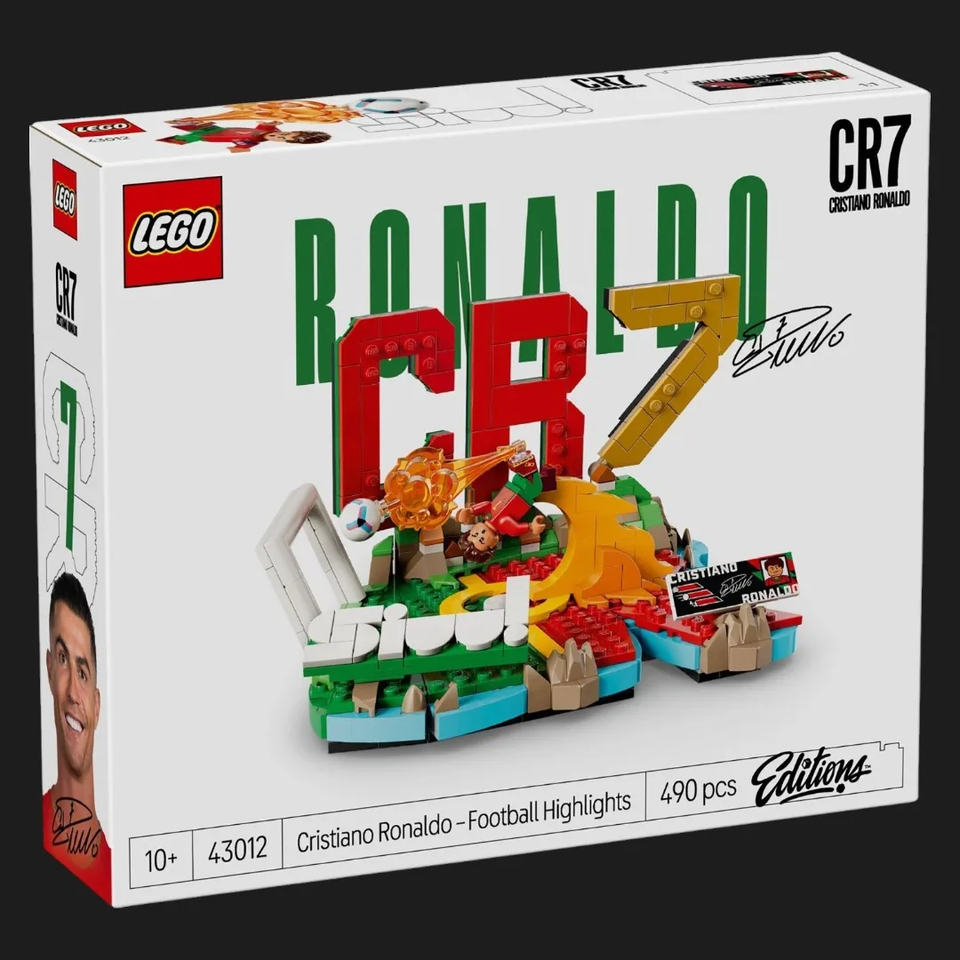 Конструктор LEGO Editions Кріштіану Роналду найкращі моменти футбольних матчів (43012)