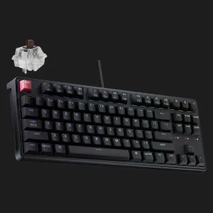 Ігрова клавіатура Keychron C3 Pro V2 87 Key RGB K pro Brown (Black) (C3PX-H3-UA)