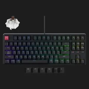 Ігрова клавіатура Keychron C3 Pro V2 87 Key RGB K pro Brown (Black) (C3PX-H3-UA)