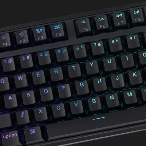 Ігрова клавіатура Keychron C3 Pro V2 87 Key RGB K pro Brown (Black) (C3PX-H3-UA)