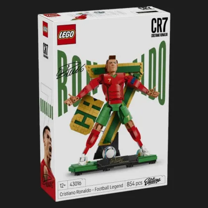 Конструктор LEGO Editions Криштиану Роналду легенда футбола (43016)