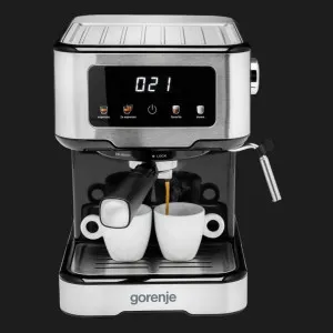 Кавоварка ріжкова Gorenje ESCM15CD (Silver/Black) в Олександрії