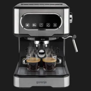 Кавоварка ріжкова Gorenje ESCM15DBK (Silver/Black) в Олександрії