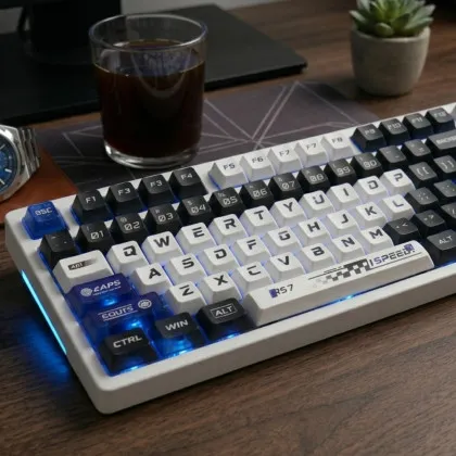 Ігрова клавіатура ATK RS7 Pro eSports Hall Effect (White) (ATK RS7 Pro white)