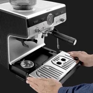 Кавоварка ріжкова Krups Precision+ (Silver/Black) в Олександрії