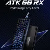 Ігрова клавіатура ATK 68 RX eSports Hall Effect (Black) (ATK 68 RX black)