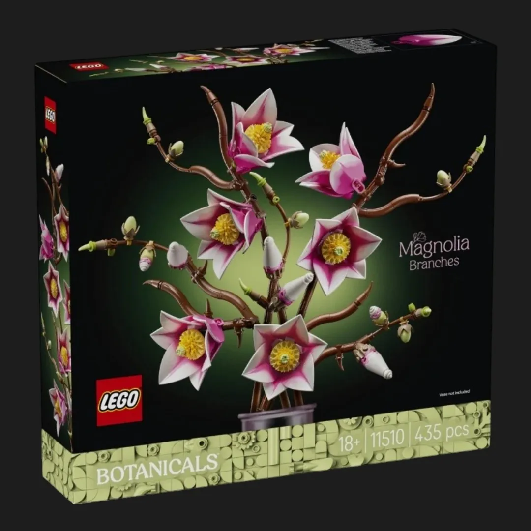 Конструктор LEGO Botanicals Гілки магнолії (11510)