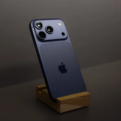 б/у iPhone 17 Pro 256GB (Deep Blue) (Хороший стан, нова батарея) (e-Sim)