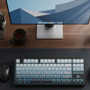 Игровая клавиатура ATK A87 Pro Wireless Mechanical Gaming TKL, Shadow (Black) (ATK A87 Pro shadow black)