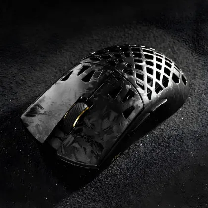 Игровая мышь ATK Blazing Sky GHOST Hollow Carbon Fiber Wireless Gaming Mouse Extreme (Black)