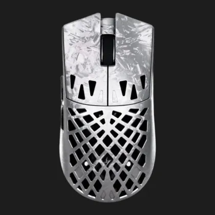 Игровая мышь ATK Blazing Sky GHOST Hollow Carbon Fiber Wireless Gaming Mouse Extreme (Silver)