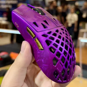 Ігрова миша ATK Blazing Sky GHOST Hollow Carbon Fiber Wireless Gaming Mouse Extreme (Purple) в Бродах