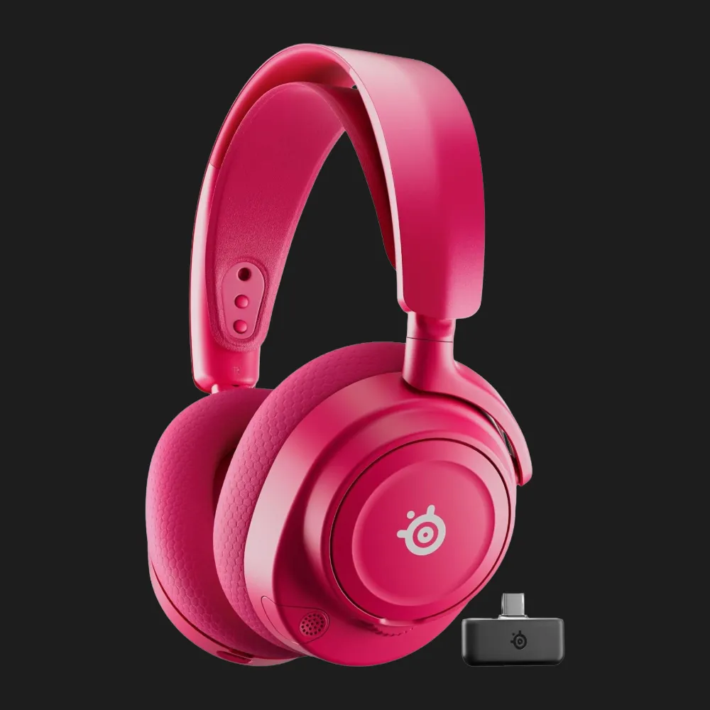 Ігрова гарнітура SteelSeries Arctis Nova 7X Gen 2 Wireless (Magenta) PC/PS/SW/MAC/MOB (61760)