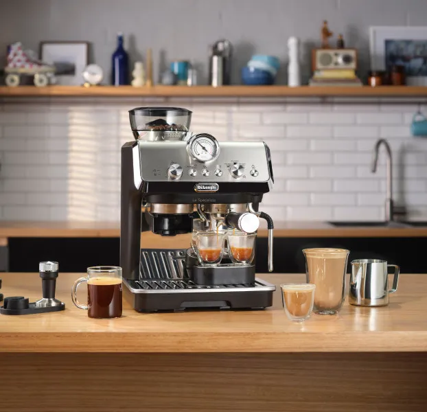 Кавоварка ріжкова DeLonghi EC 9155 MB (Silver)