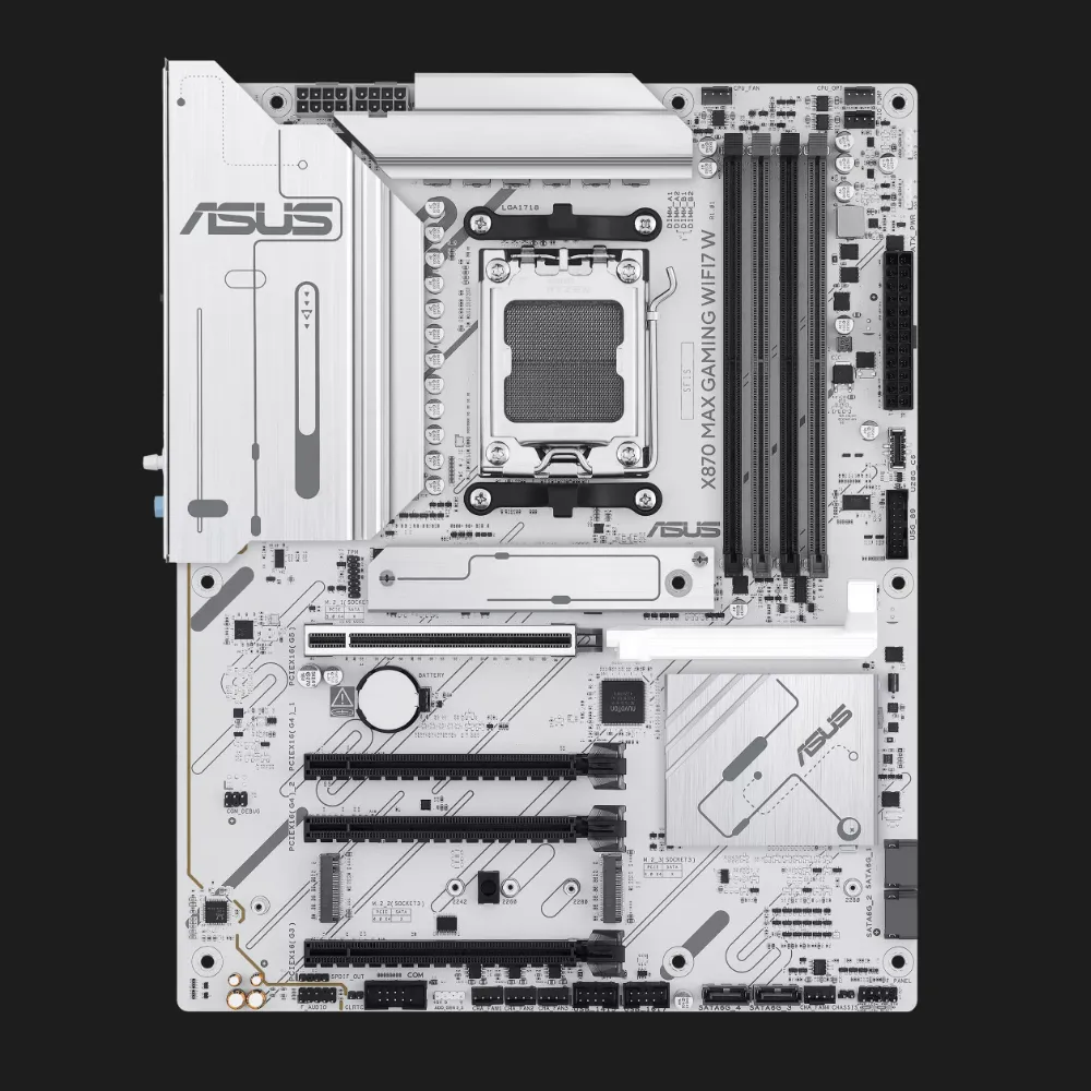 Материнська плата ASUS X870 MAX GAMING WIFI7 W (90MB1LZ0-M0EAY0)
