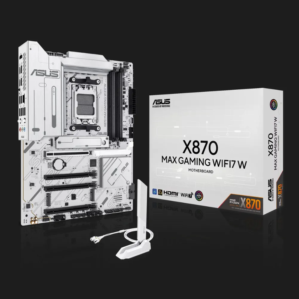 Материнская плата ASUS X870 MAX GAMING WIFI7 W (90MB1LZ0-M0EAY0)