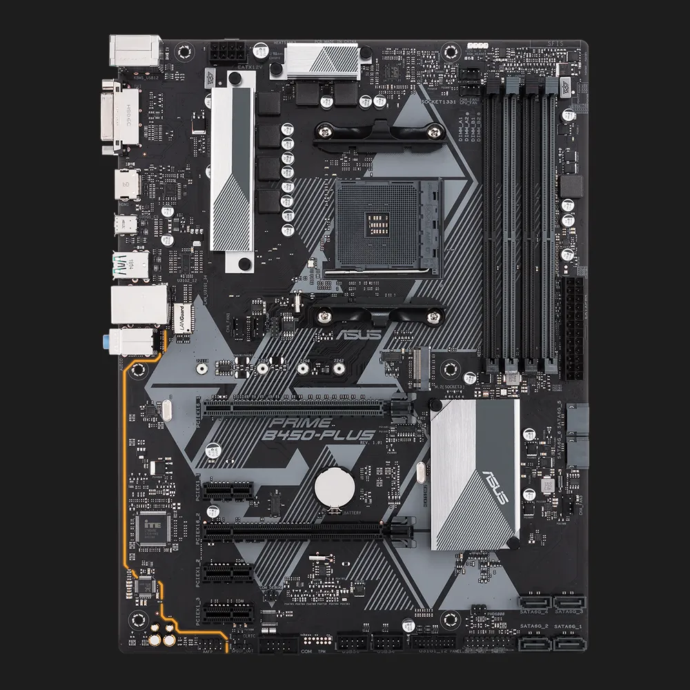 Материнська плата ASUS PRIME B450-PLUS (90MB0YN0-M0EAY0)