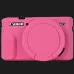 Чохол силіконовий Canon G7X Mark III для цифрових фотокамер (Raspberry)