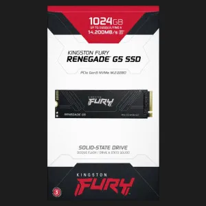 Накопичувач SSD Kingston Fury Renegade G5 1TB NVMe PCIe 5.0 (SFYR2S/1T0)