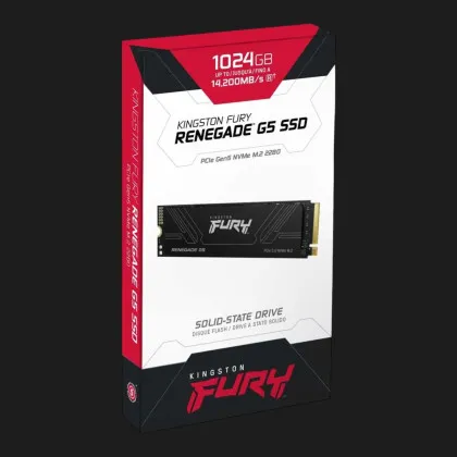 Накопичувач SSD Kingston Fury Renegade G5 1TB NVMe PCIe 5.0 (SFYR2S/1T0)