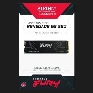 Накопичувач SSD Kingston Fury Renegade G5 2TB NVMe PCIe 5.0 (SFYR2S/2T0)