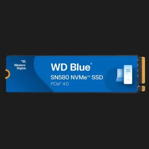 Накопичувач SSD WD Blue SN580 500GB NVMe PCIe 4.0 (WDS500G3B0E)