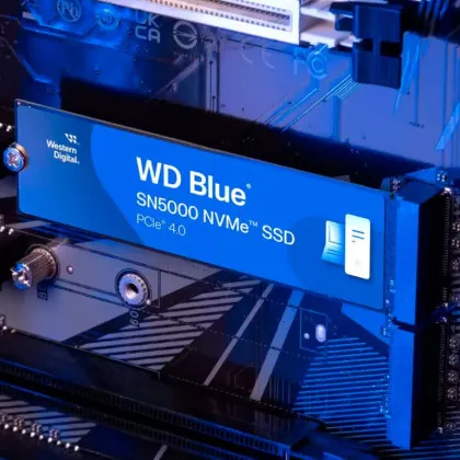 Накопичувач SSD WD Blue SN5000 4TB NVMe PCIe 4.0 (WDS400T4B0E)