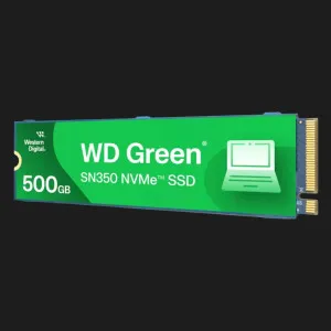 Накопичувач SSD WD Green SN350 500GB NVMe PCIe 3.0 (WDS500G2G0C)