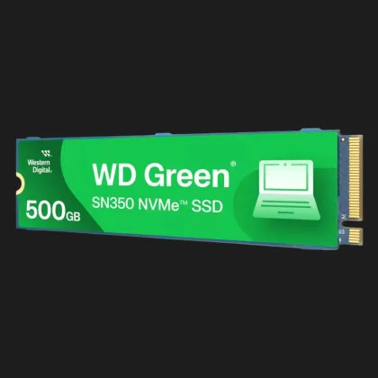 Накопичувач SSD WD Green SN350 500GB NVMe PCIe 3.0 (WDS500G2G0C)