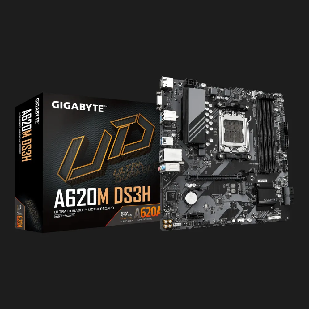 Материнская плата GIGABYTE A620M DS3H (A620M_DS3H)