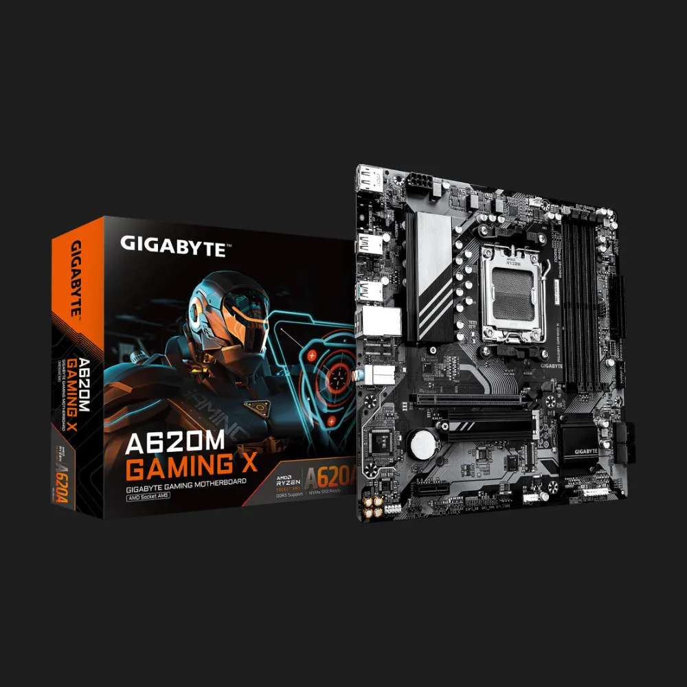 Материнская плата GIGABYTE A620M GAMING X (A620M_GAMING_X)