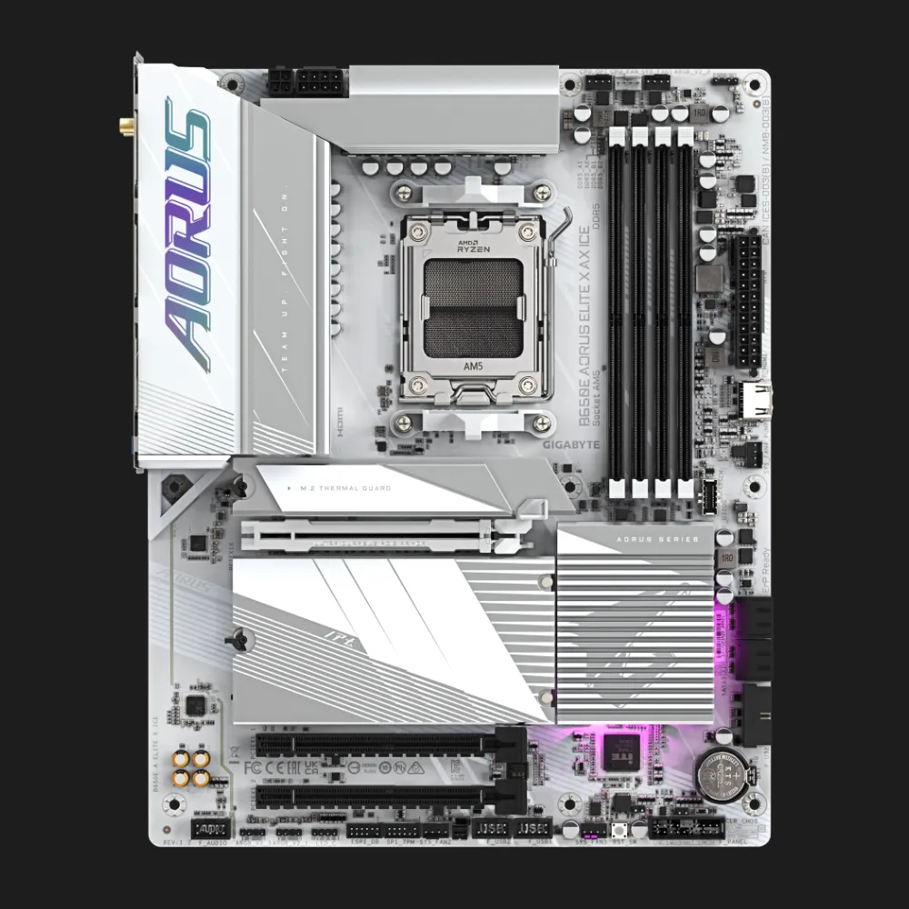 Материнська плата GIGABYTE B650E A ELITE X ICE (B650E_A_ELITE_X_ICE)