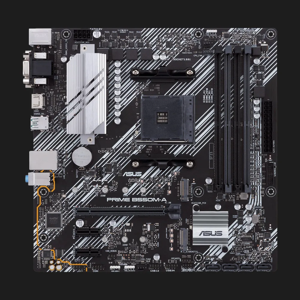 Материнська плата ASUS PRIME B550M-A (90MB14I0-M0EAY0)