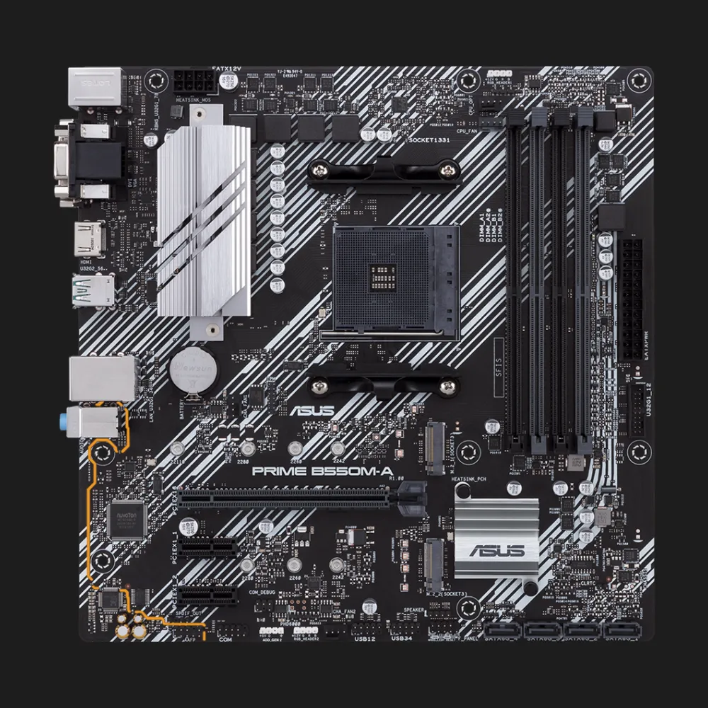 Материнська плата ASUS PRIME B550M-A/CSM (90MB14I0-M0EAYC)