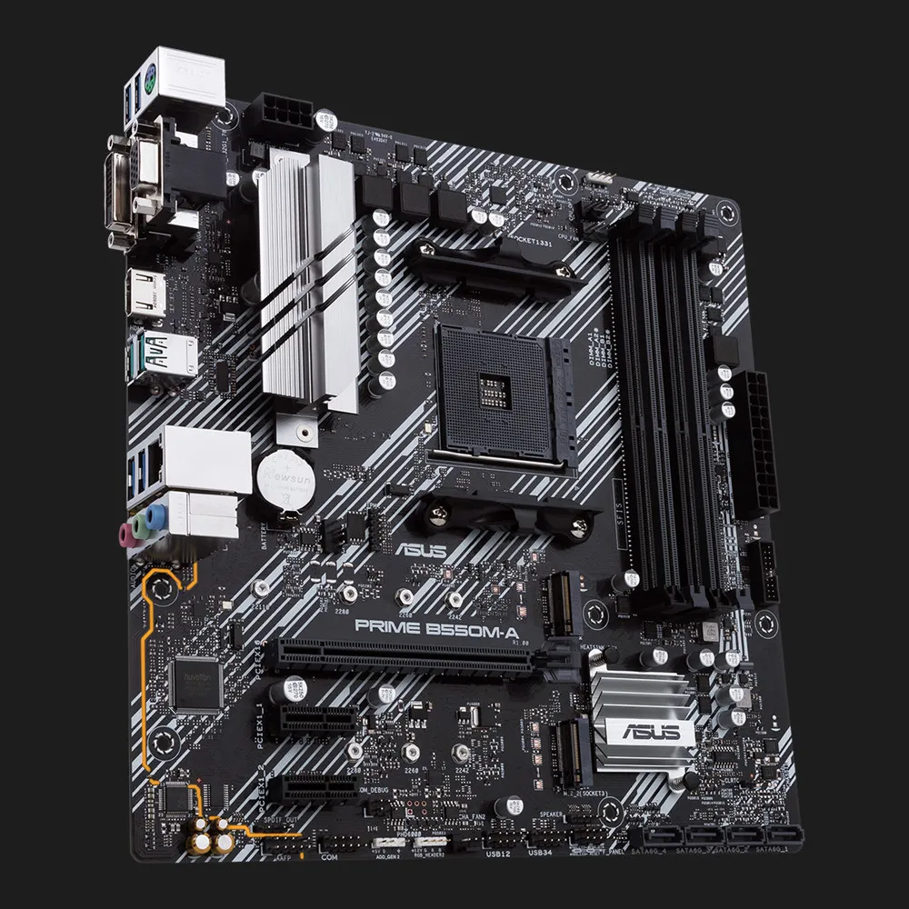 Материнська плата ASUS PRIME B550M-A (90MB14I0-M0EAY0)