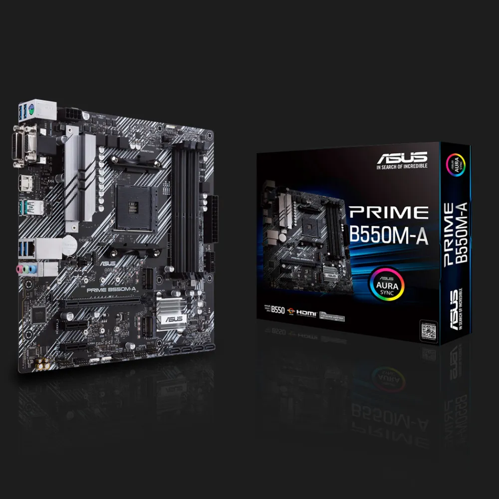 Материнська плата ASUS PRIME B550M-A (90MB14I0-M0EAY0)