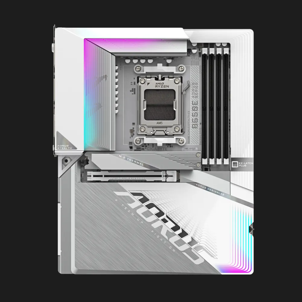 Материнська плата GIGABYTE B650E A STEALTH ICE (B650E_A_STEALTH_ICE)