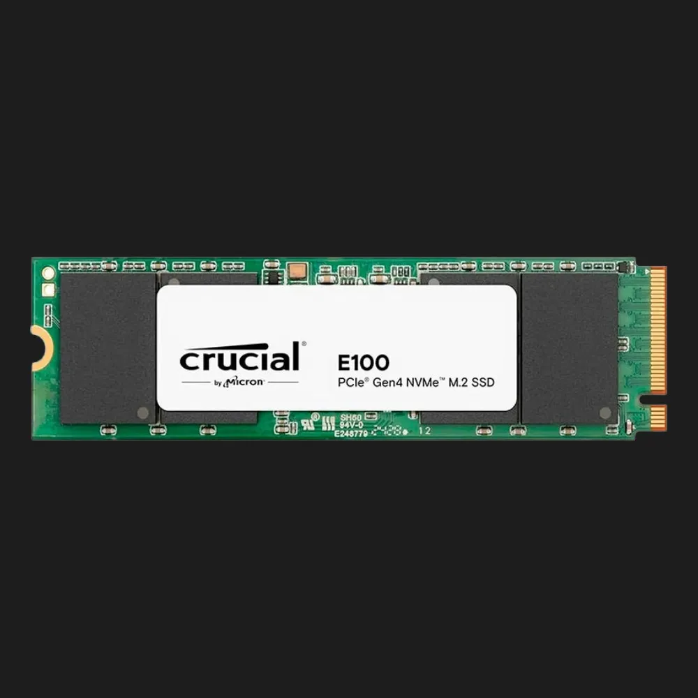 Накопичувач SSD Crucial E100 1TB NVMe PCIe 4.0 (CT1000E100SSD8)
