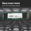 Накопитель SSD Crucial E100 1TB NVMe PCIe 4.0 (CT1000E100SSD8)