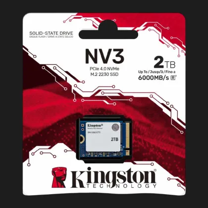 Накопичувач SSD Kingston NV3 2TB NVMe PCIe 4.0 (SNV3SM3/2T0)