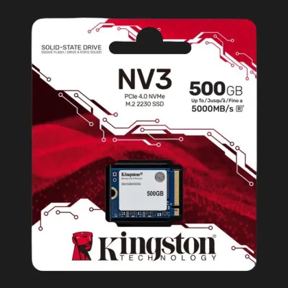 Накопитель SSD Kingston NV3 500GB NVMe PCIe 4.0 (SNV3SM3/500G)