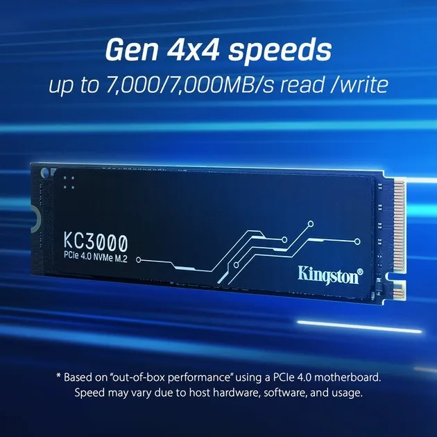 Накопичувач SSD Kingston KC3000 512GB NVMe PCIe 4.0 (SKC3000S/512G) — фото 6